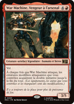War Machine, Vengeur à l'arsenal