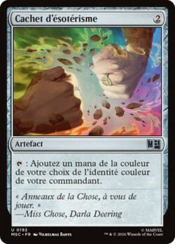 Cachet d'ésotérisme