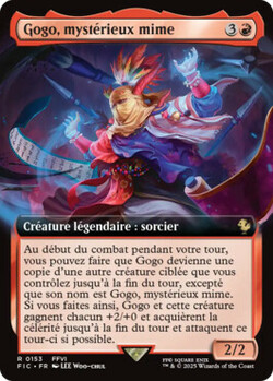 Gogo, mystérieux mime