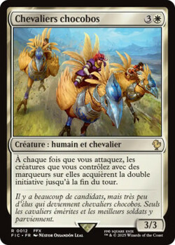 Chevaliers chocobos