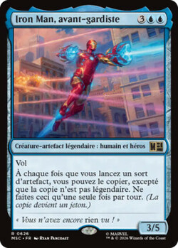 Iron Man, avant-gardiste