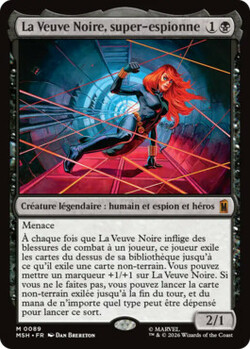 La Veuve Noire, super-espionne