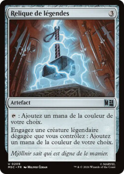 Relique de légendes