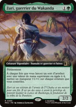 Zuri, guerrier du Wakanda