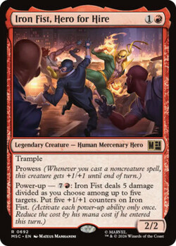 Iron Fist, Hero for Hire