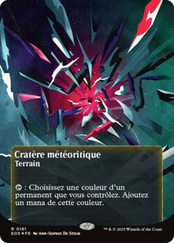 Cratère météoritique
