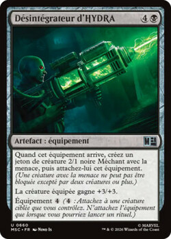 Désintégrateur d'HYDRA