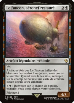 Le Faucon, aéronef restauré