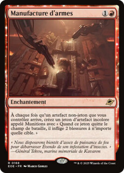 Manufacture d'armes