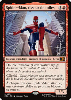 Spider-Man, tisseur de toiles