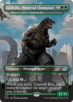 Godzilla, Primeval Champion / Titanoth Rex