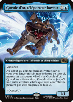 Gueule d'or, téléporteur baveur 