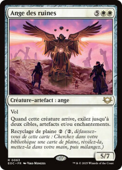 Ange des ruines