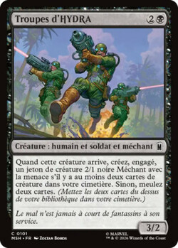 Troupes d'HYDRA