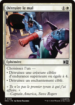 Détruire le mal