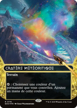 Cratère météoritique