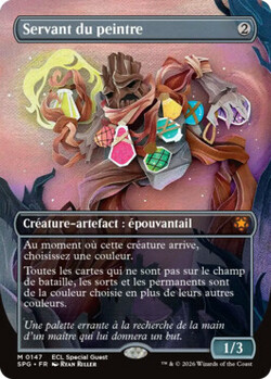 Servant du peintre