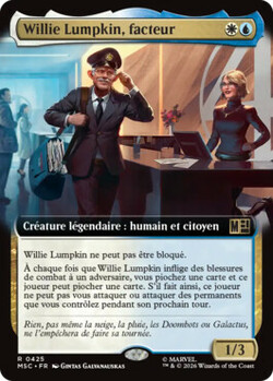 Willie Lumpkin, facteur