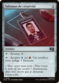Talisman de créativité
