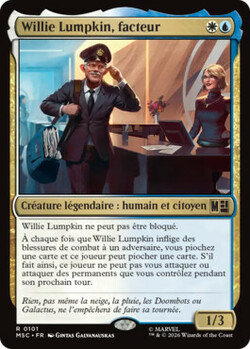 Willie Lumpkin, facteur