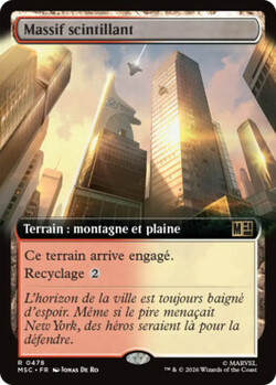 Massif scintillant