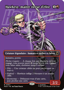 Hawkeye, maître tireur d'élite