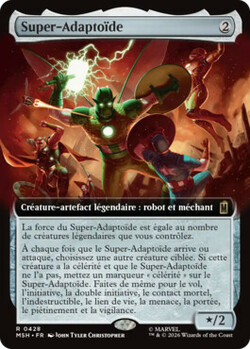 Super-Adaptoïde