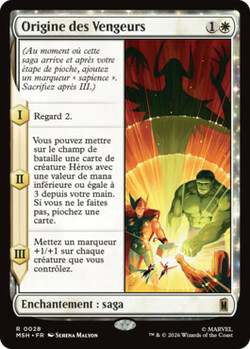 Origine des Vengeurs