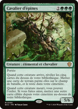 Cavalier d’épines