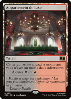 Appartement de luxe