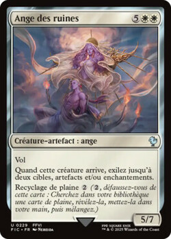 Ange des ruines