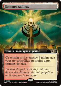 Sommet radieux