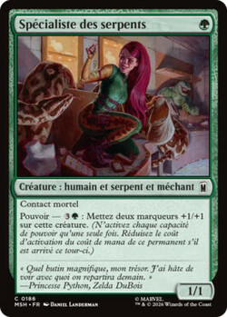 Spécialiste des serpents