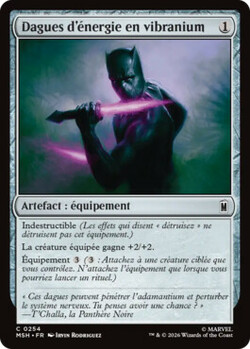 Dagues d'énergie en vibranium