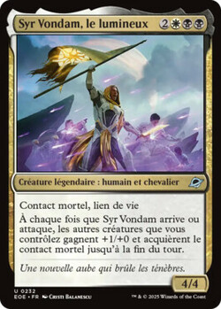 Syr Vondam, le lumineux