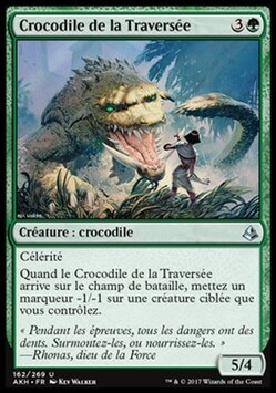 Crocodile de la Traversée