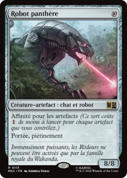 Robot panthère
