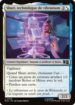 Shuri, technologue de vibranium