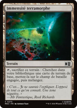 Immensité terramorphe