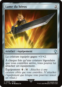 Lame du héros