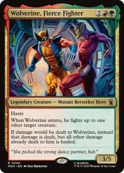 Wolverine, Fierce Fighter