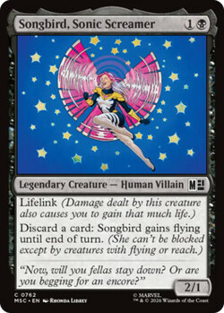 Songbird, Sonic Screamer