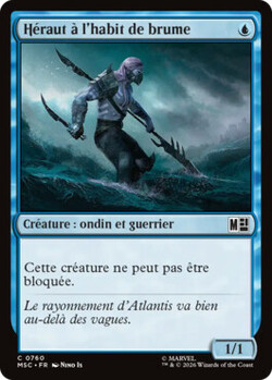 Héraut à l'habit de brume