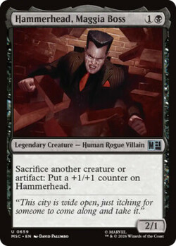 Hammerhead, Maggia Boss