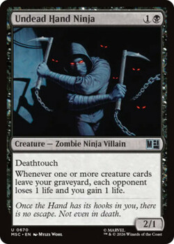 Undead Hand Ninja