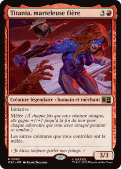 Titania, marteleuse fière 