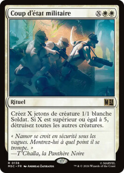 Coup d'état militaire