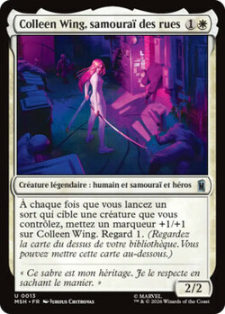 Colleen Wing, samouraï des rues