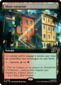 Mont enraciné