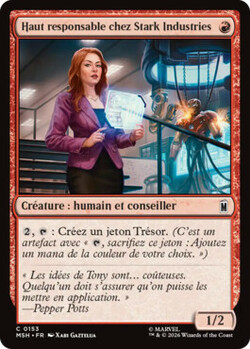 Haut responsable chez Stark Industries